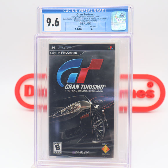 GRAN TURISMO - CGC GRADED 9.6 A! NEW & Factory Sealed! (PSP PlayStation Portable)