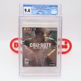 CALL OF DUTY: BLACK OPS - CGC GRADED 9.4 A+! NEW & Factory Sealed! (PS3 PlayStation 3)