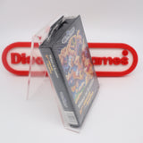 WORLD OF ILLUSION STARRING MICHKEY MOUSE AND DONALD DUCK - NEW & Factory Sealed Clamshell Case with Authentic V-Overlap Seam! (Sega Genesis)