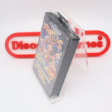 WORLD OF ILLUSION STARRING MICHKEY MOUSE AND DONALD DUCK - NEW & Factory Sealed Clamshell Case with Authentic V-Overlap Seam! (Sega Genesis)