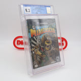 MADAGASCAR - CGC GRADED 9.2 A+! NEW & Factory Sealed! (Nintendo GameCube)