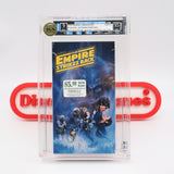 STAR WARS: THE EMPIRE STRIKES BACK - IGS GRADED 9 BOX & 9.5 SEAL! NEW & Factory Sealed with Authentic V-Overlap Seam! (VHS)