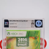 2014 FIFA WORLD CUP SOCCER BRAZIL - WATA GRADED 9.0 A+! NEW & Factory Sealed! (XBox 360)