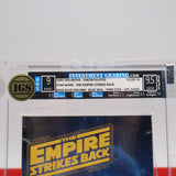 STAR WARS: THE EMPIRE STRIKES BACK - IGS GRADED 9 BOX & 9.5 SEAL! NEW & Factory Sealed with Authentic V-Overlap Seam! (VHS)