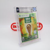 2014 FIFA WORLD CUP SOCCER BRAZIL - WATA GRADED 9.0 A+! NEW & Factory Sealed! (XBox 360)