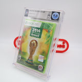 2014 FIFA WORLD CUP SOCCER BRAZIL - WATA GRADED 9.0 A+! NEW & Factory Sealed! (XBox 360)