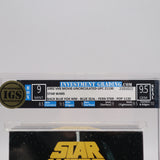 STAR WARS: EPISODE IV - IGS GRADED 9 BOX & 9.5 SEAL! NEW & Factory Sealed with Authentic V-Overlap Seam! (VHS)