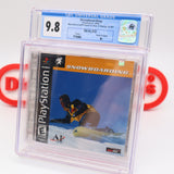 SNOWBOARDING - CGC GRADED 9.8 A+! NEW & Factory Sealed! (PS1 PlayStation 1) WATA POP 0