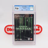 ENTER THE MATRIX (JAPAN VARIANT) CGC GRADED 9.6 A! NEW & Factory Sealed! (PS2 PlayStation 2)