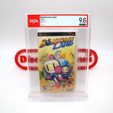 BOMBERMAN LAND / BOMBER MAN! WATA GRADED 9.6 A++! NEW & Factory Sealed! (PSP PlayStation Portable)