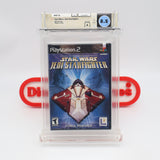 STAR WARS: JEDI STARFIGHTER - CGC GRADED 8.5 A! NEW & Factory Sealed! (PS2 PlayStation 2)
