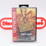 OPERATION EUROPE: PATH TO VICTORY - NEW & Factory Sealed with Authentic Tube Seam! (Sega Genesis)