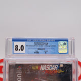 NASCAR RACING - CGC GRADED 8.0 A+! NEW & Factory Sealed! (PS1 PlayStation 1)