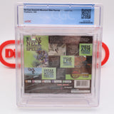 NO FEAR DOWNHILL MOUNTAIN BIKE RACING - CGC GRADED 8.0 A! NEW & Factory Sealed! (PS1 PlayStation 1) POP 1!