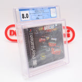 NASCAR RACING - CGC GRADED 8.0 A+! NEW & Factory Sealed! (PS1 PlayStation 1)