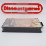OPERATION EUROPE: PATH TO VICTORY - NEW & Factory Sealed with Authentic Tube Seam! (Sega Genesis)