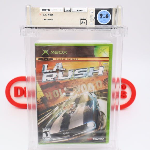 LA / L.A. RUSH - WATA GRADED 9.6 A+! NEW & Factory Sealed! (XBOX)