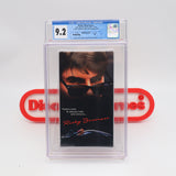 RISKY BUSINESS (TOM CRUISE) - CGC GRADED 9.2 A! NEW & Factory Sealed with Authentic H-Overlap Seam! (VHS)