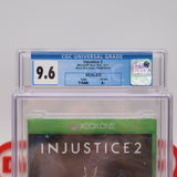 INJUSTICE 2 - CGC GRADED 9.6 A+! NEW & Factory Sealed! (XBox One)