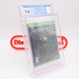 INJUSTICE 2 - CGC GRADED 9.6 A+! NEW & Factory Sealed! (XBox One)