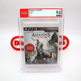 ASSASSIN'S CREED III (EXCLUSIVE MISSIONS EDITION) - PSA/WATA GRADED 9.6 A++! NEW & Factory Sealed! (PS3 PlayStation 3)