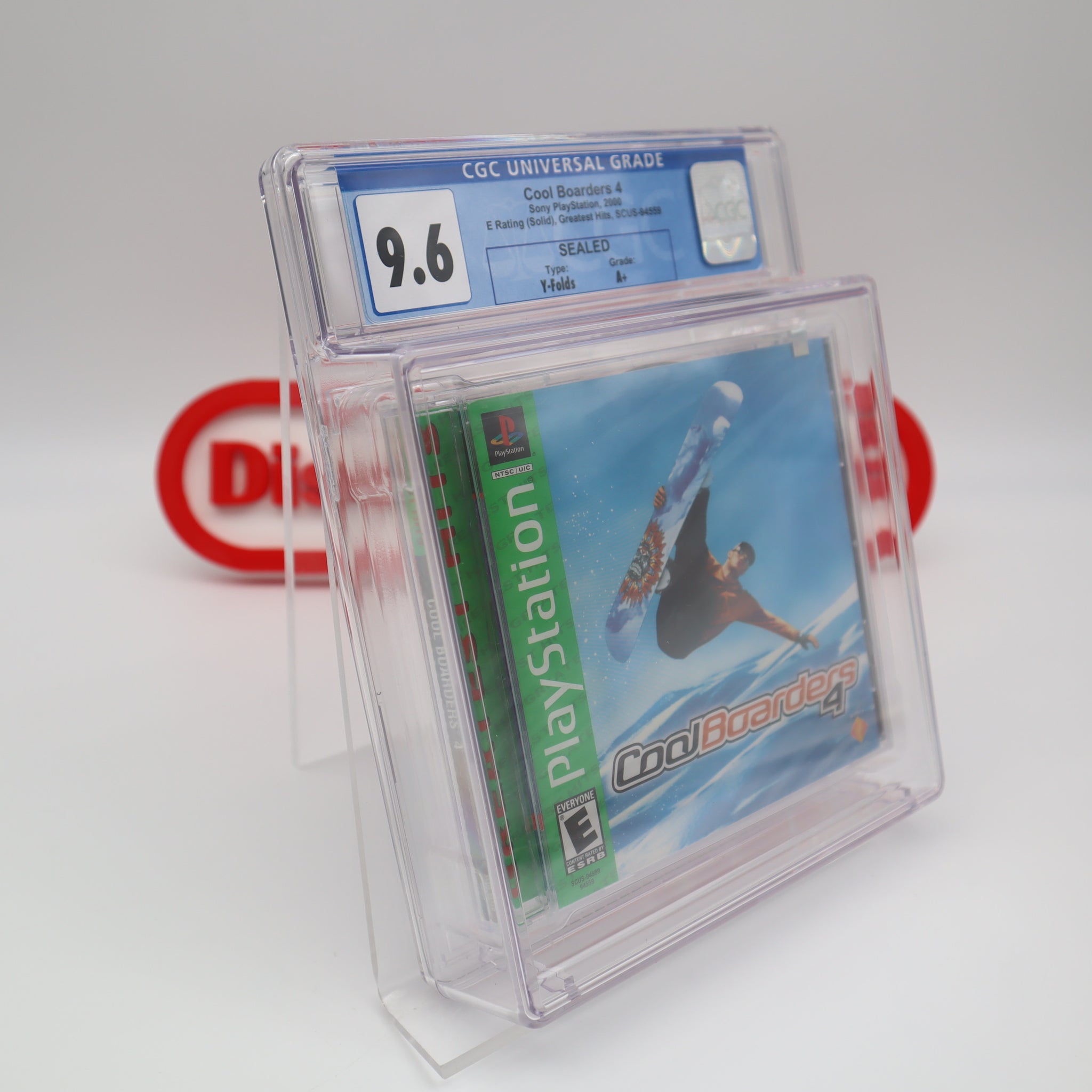 COOL BOARDERS 4 IV - CGC GRADED 9.6 A+! NEW & Factory Sealed