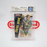 METAL GEAR - WATA GRADED 7.5 A! ROUND SOQ! NEW & Factory Sealed with Authentic H-Seam! (NES Nintendo)