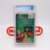 DISNEY'S THE LION KING (CLAMSHELL CASE!) CGC GRADED 9.2 A++! NEW & Factory Sealed with Authentic H-Overlap Seam! (VHS)