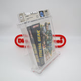 METAL GEAR - WATA GRADED 7.5 A! ROUND SOQ! NEW & Factory Sealed with Authentic H-Seam! (NES Nintendo)