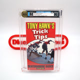 TONY HAWK'S TRICK TIPS: SKATEBOARDING BASICS VOLUME ONE - IGS GRADED 8 BOX & 7.5 SEAL! NEW & Factory Sealed with Authentic H-Overlap Seam! (VHS)