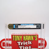 TONY HAWK'S TRICK TIPS: SKATEBOARDING BASICS VOLUME ONE - IGS GRADED 8 BOX & 7.5 SEAL! NEW & Factory Sealed with Authentic H-Overlap Seam! (VHS)
