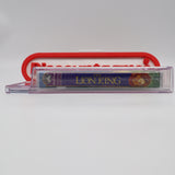 DISNEY'S THE LION KING (CLAMSHELL CASE!) CGC GRADED 9.2 A++! NEW & Factory Sealed with Authentic H-Overlap Seam! (VHS)