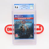 GOD OF WAR (AUSTRIA VARIANT) CGC GRADED 9.6 A++! NEW & Factory Sealed! (PS4 PlayStation 4)