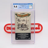 NATIONAL LAMPOON'S CLASS REUNION - CGC GRADED 9.4 A+! NEW & Factory Sealed with Authentic V-Overlap Seam! (VHS)