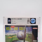 HAL'S HOLE IN ONE GOLF - WATA GRADED 8.0 A+! NEW & Factory Sealed! (SNES Super Nintendo)