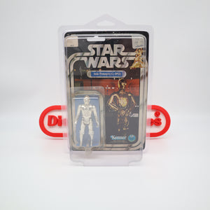 C-3PO - 12 BACK - NEW Authentic & Factory Sealed + STAR CASE! (MOC Vintage Star Wars Figure)