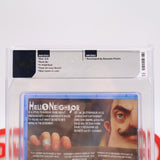 HELLO NEIGHBOR (MISPRINT - NO TITLE!) - WATA GRADED 8.0 B+! NEW & Factory Sealed! (PS4 PlayStation 4)