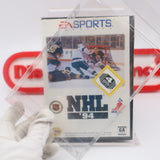 NHL '94 1994 HOCKEY - NEW & Factory Sealed with Authentic V-Overlap Seam! (Sega Genesis)