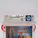 CRUSADERS OF MIGHT AND MAGIC - WATA GRADED 9.6 A+! NEW & Factory Sealed! (PS1 PlayStation 1)