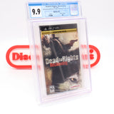 DEAD TO RIGHTS: RECKONING - CGC GRADED 9.9 A++! NEW & Factory Sealed! (PSP PlayStation Portable)