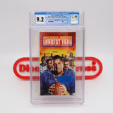 THE LONGEST YARD (ADAM SANDLER) CGC GRADED 9.2 A+! NEW & Factory Sealed with Authentic V-Overlap Seam! (VHS)