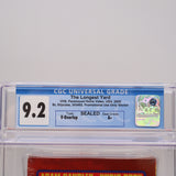 THE LONGEST YARD (ADAM SANDLER) CGC GRADED 9.2 A+! NEW & Factory Sealed with Authentic V-Overlap Seam! (VHS)