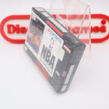 NBA SHOWDOWN BASKETBALL - NEW & Factory Sealed with Authentic V-Seam! (SNES Super Nintendo)