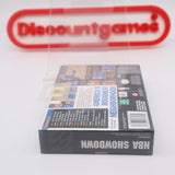 NBA SHOWDOWN BASKETBALL - NEW & Factory Sealed with Authentic V-Seam! (SNES Super Nintendo)