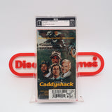 CADDYSHACK (CHEVY CHASE) IGS GRADED 8 BOX & 8.5 SEAL! NEW & Factory Sealed with Authentic H-Overlap Seam! (VHS)