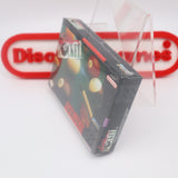 SIDE POCKET POOL / BILLIARDS - NEW & Factory Sealed with Authentic V-Seam! (SNES Super Nintendo)