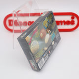 SIDE POCKET POOL / BILLIARDS - NEW & Factory Sealed with Authentic V-Seam! (SNES Super Nintendo)