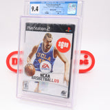 NCAA BASKETBALL 09 2009 - KEVIN LOVE - CGC GRADED 9.4 A+! NEW & Factory Sealed! (PS2 PlayStation 2)