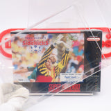 TONY MEOLA'S SIDEKICKS SOCCER - NEW & Factory Sealed with Authentic H-Overlap Seam! (SNES Super Nintendo)