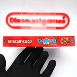 DISNEY'S BONKERS (SEGA CLUB) - NEW & Factory Sealed with Authentic V-Overlap Seam! (Sega Genesis)